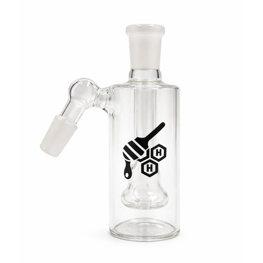 Honeybee Herb Bell Shape Showerhead Perc Cylinder Ash Catcher