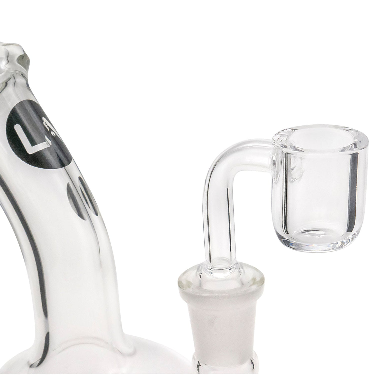 LA Pipes Bubble Base Concentrate Rig