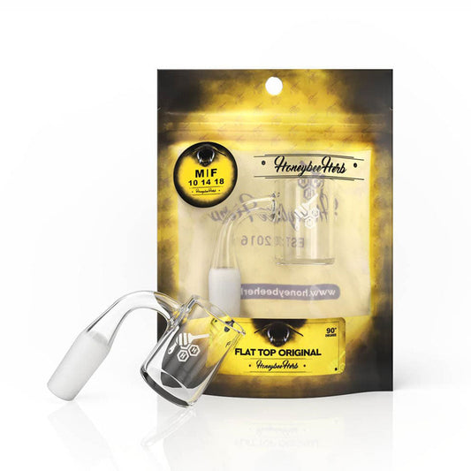 Flat Top Original Quartz Banger - 90° Degree | YL HB