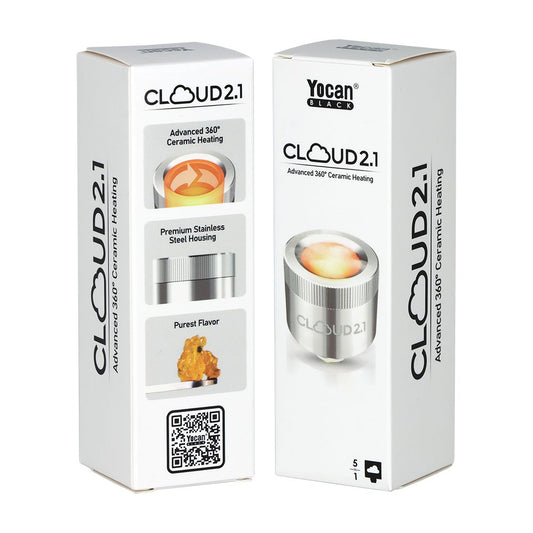 5CT Box - Yocan Black Cloud 2.1 Atomizer - Steel Housing