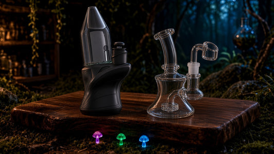 E-Rigs vs Glass Rigs: Which Setup Fits Your Style? ⚡🧪
