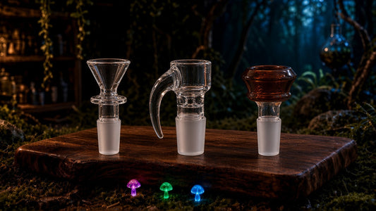 Bong Bowls, Slides Explained: Funnel, Screen, Handle and Multi-Hole Designs 🥣✨