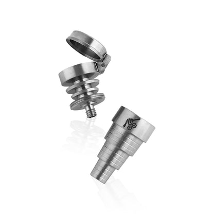Titanium 6 In 1 Carb Cap Dab Nail
