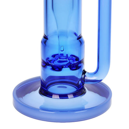 Pulsar Transporter Kicked Straight Tube Glass Water Pipe | 14" | 14mm F