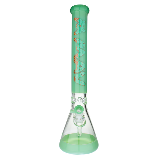 MAV Seafoam Mint Chip Ice Cream 18" Full Color Beaker Bong
