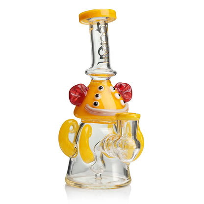 Lookah Glass 10" Mini Cute Six Eyes Clown Water Pipe