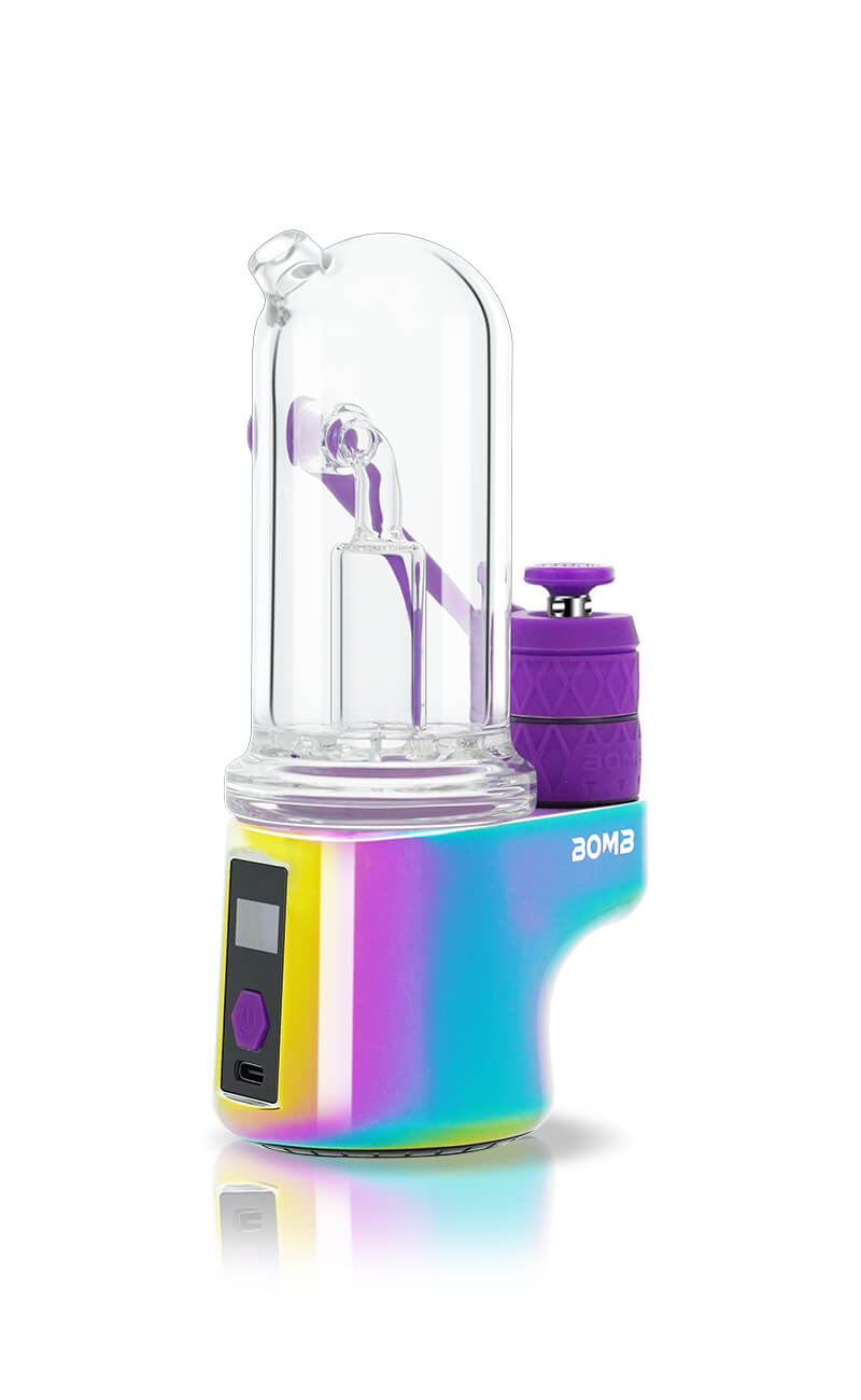 Bomb Erig Aerix -Portable Electric Dab Rig Rainbow