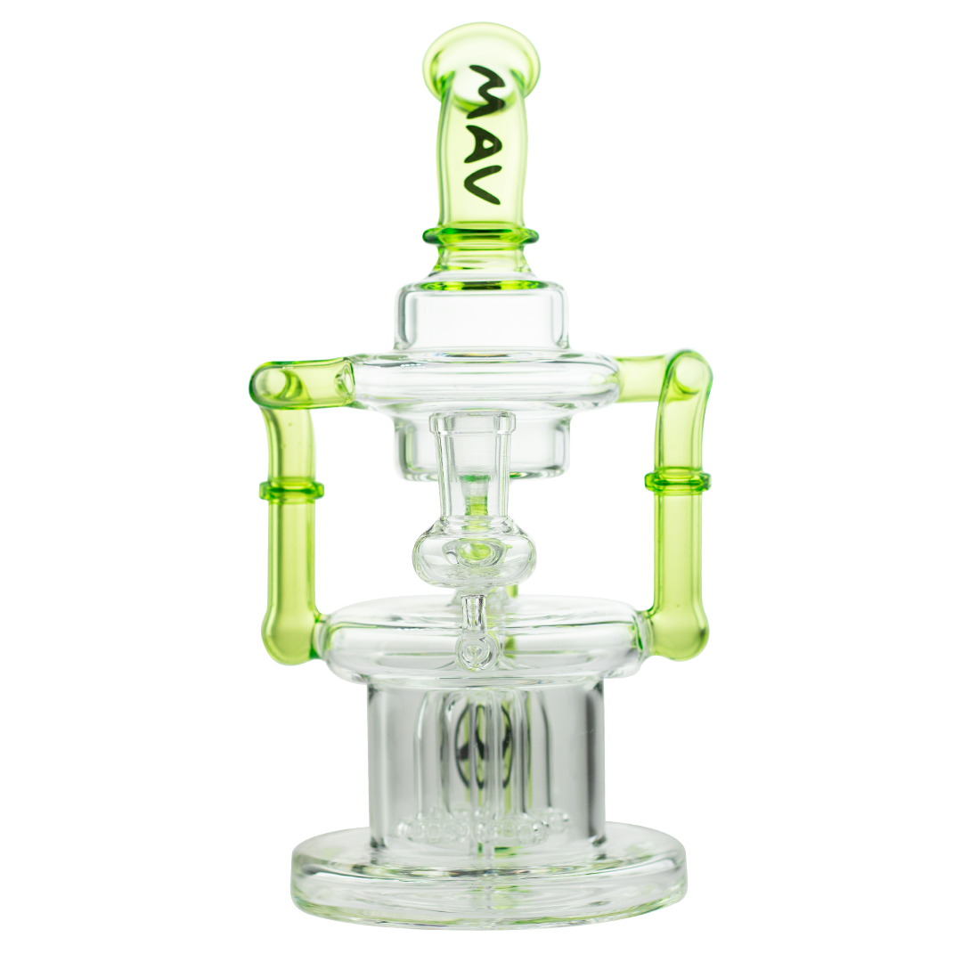 MAV The Pasadena Microscopic Quad Shower Bent Neck Recycler