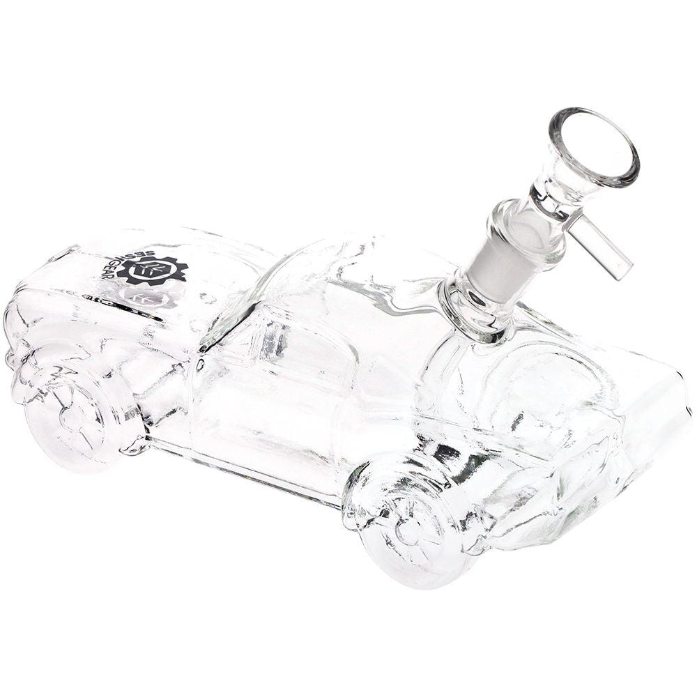 SeshGear Clear Car Glass Water Pipe - 6.75" / 14mm F 2ct