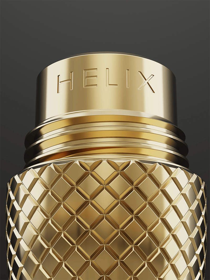 One-Hitter Helix [Matte Black]