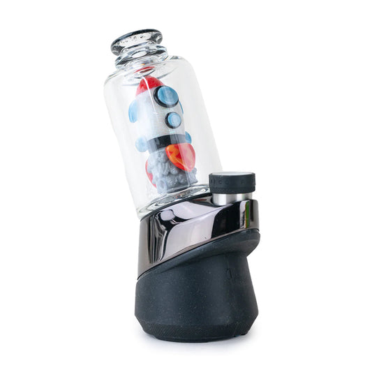Empire Glass Works Rocket Ship Peak Top