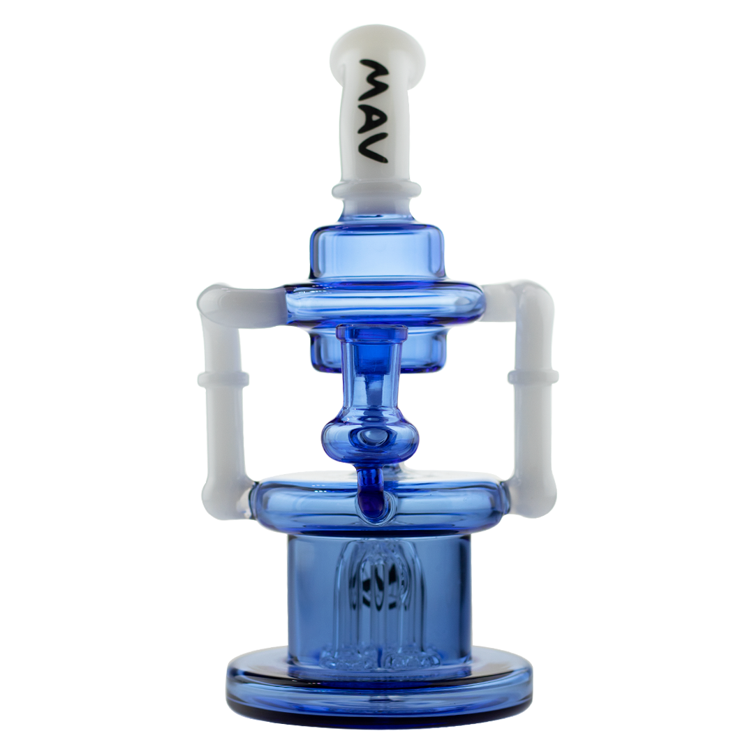 MAV The Pasadena Microscopic Quad Shower Bent Neck Recycler