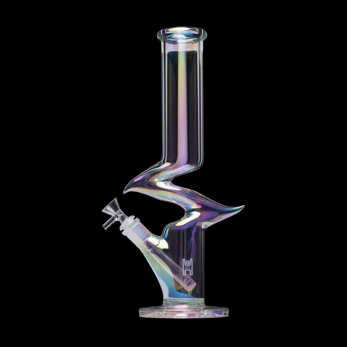 Human Grade Iridescent Zing Water Pipe