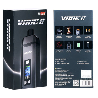 Yocan Vane 2 Dry Herb Vaporizer | 1200mAh