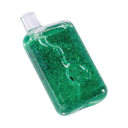 Liquid Glitter Square Hand Pipe