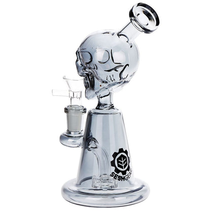 SeshGear Ancient Skullz Glass Water Pipe - 7.5" / 14mm F