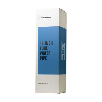 Human Grade 18" Tube Straight Glass Water Pipe