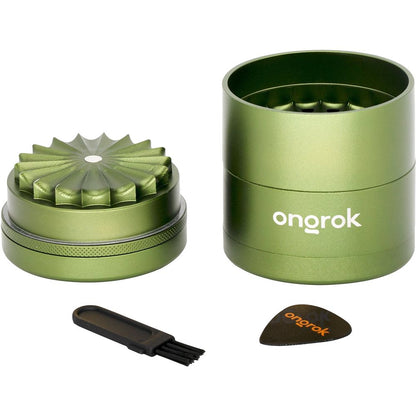 ONGROK Flower Petal Toothless Aluminum Storage Grinder | 5pc