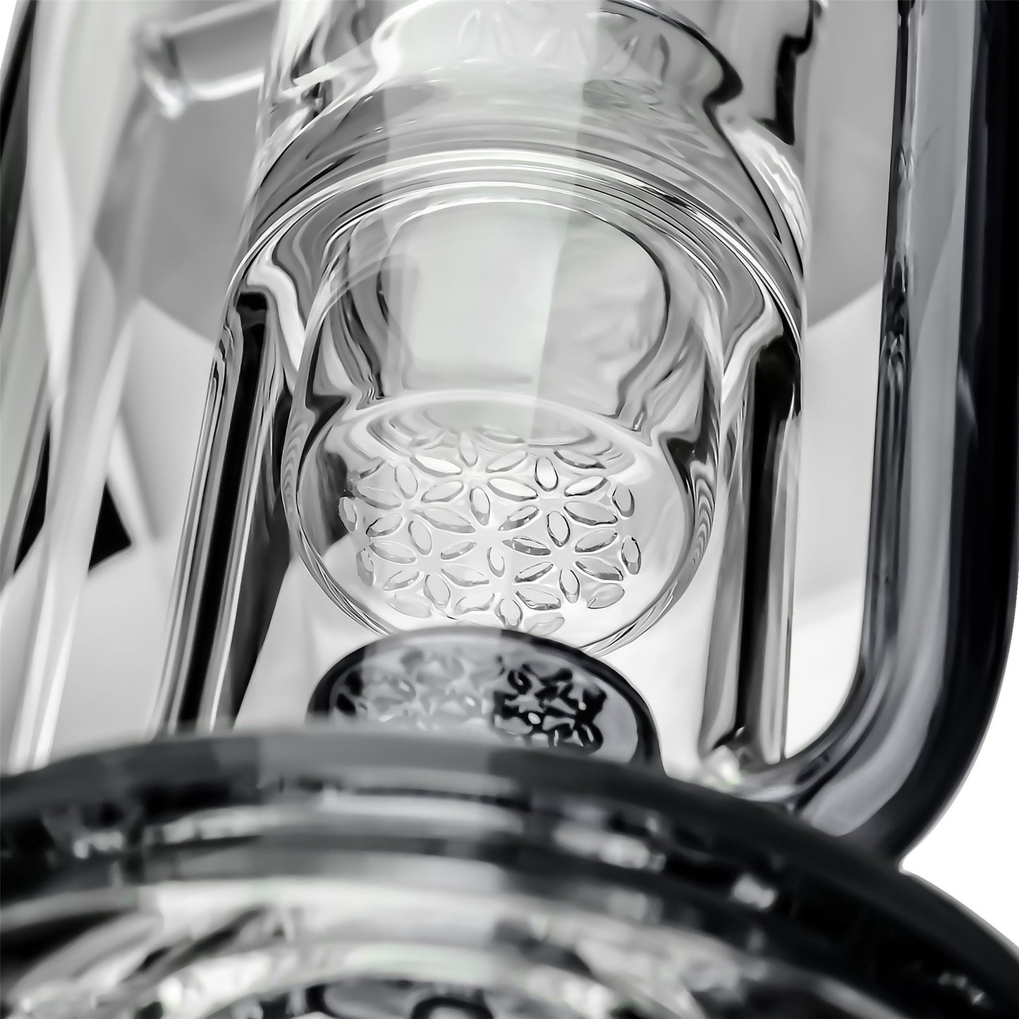 Calibear Pillar Flower Of Life Klein Bong