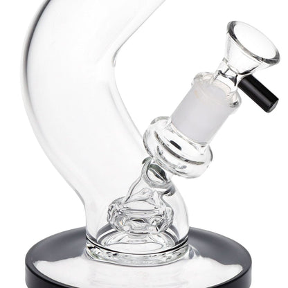 SeshGear Hip Check Curved Glass Water Pipe | 7.75" | 14mm F