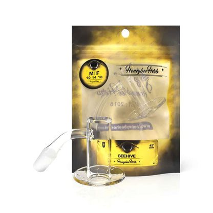 Beehive Quartz Banger - 45° Degree | YL