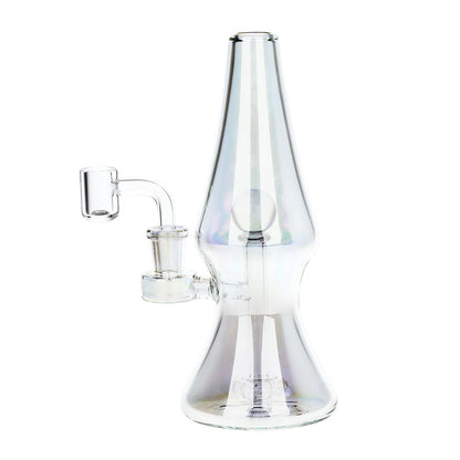 SeshGear Lava Lamp Electroplated Ombre Glass Dab Rig - 8" / 14mm F
