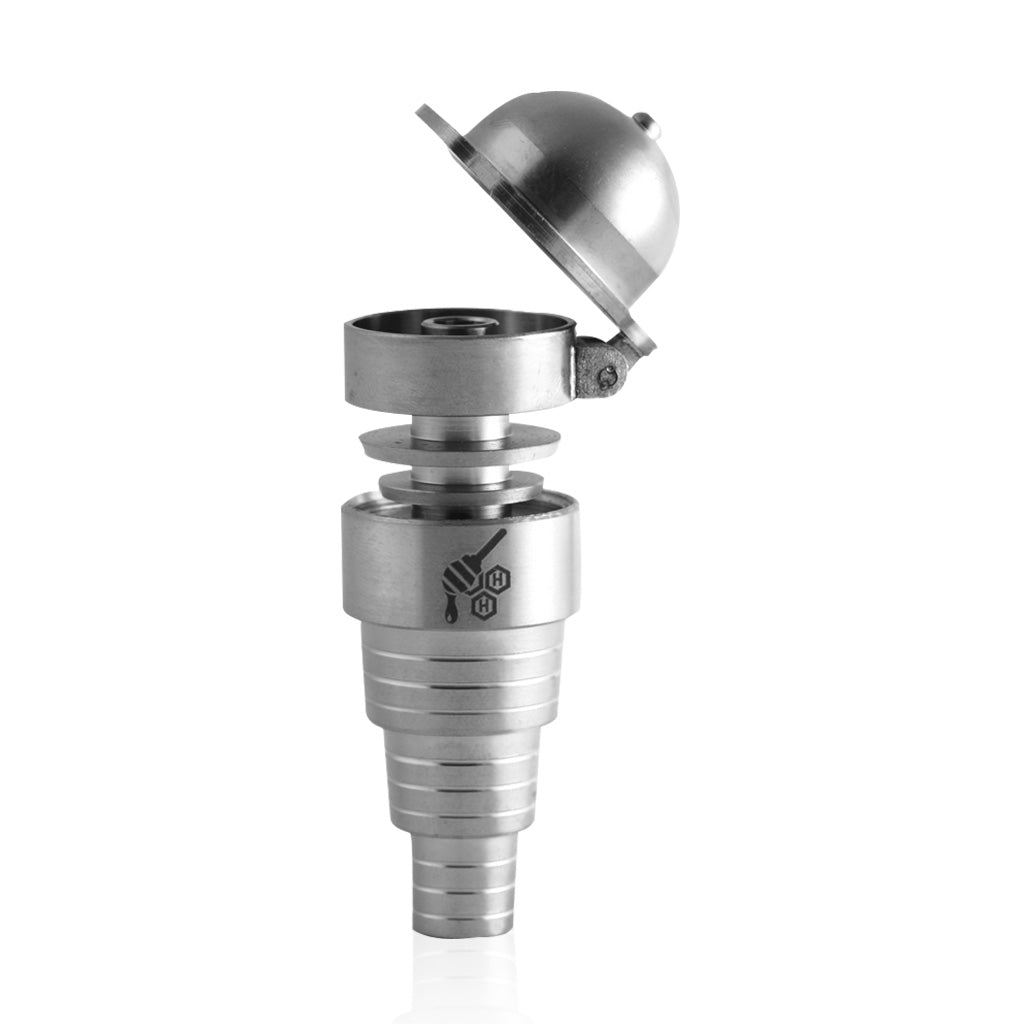 Titanium 6 In 1 Baseball Carb Cap Dab Nail