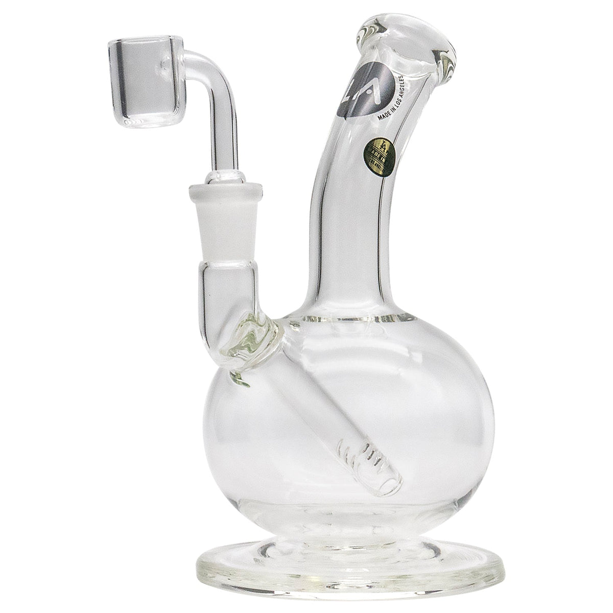 LA Pipes Bubble Base Concentrate Rig