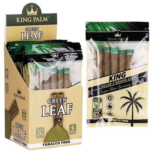 8CT Display - King Palms Pre-Roll Wraps - 5pc / King Size