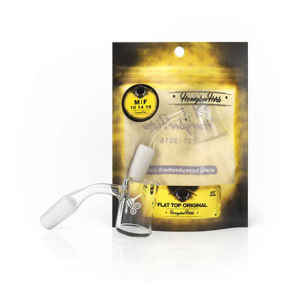 Flat Top Original Quartz Banger - 45° Degree | YL