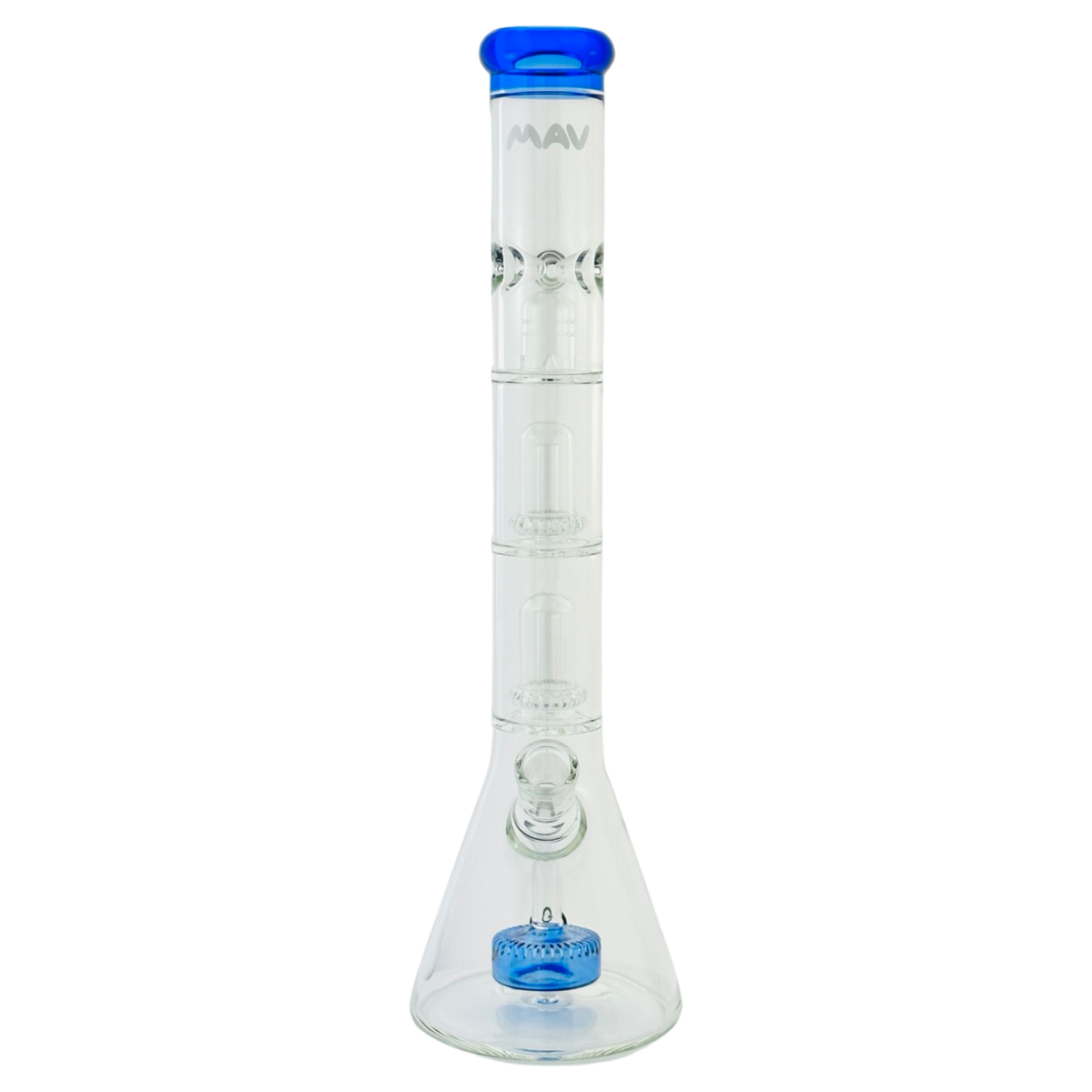 Inverted slitted puck to Double UFO Beaker