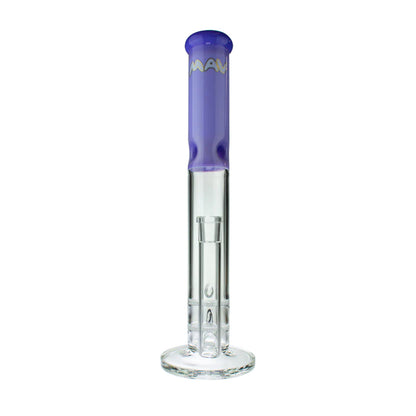 MAV 16" Double Honey Straight Glass Water Pipe