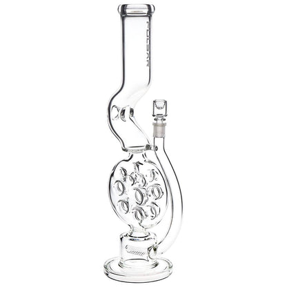 Pulsar Swiss Perc Kink Neck Glass Water Pipe - 18" / 14mm F