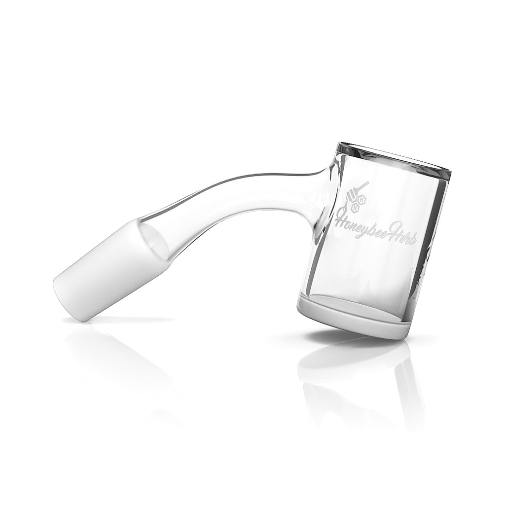 Honey & Milk Bevel Quartz Banger - 45° Degree | Bv