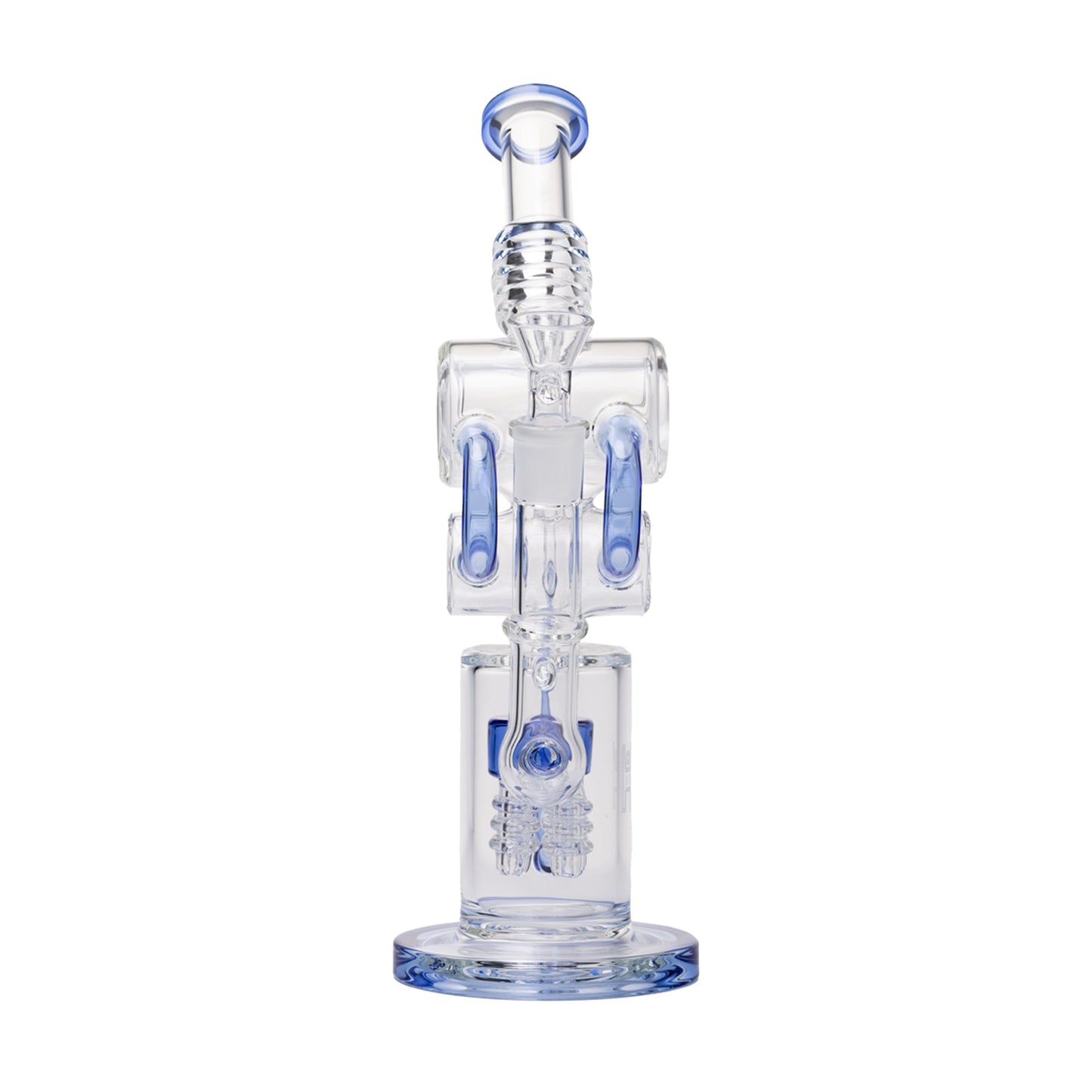 Human Grade Raygun Glass Water Pipe Percolator