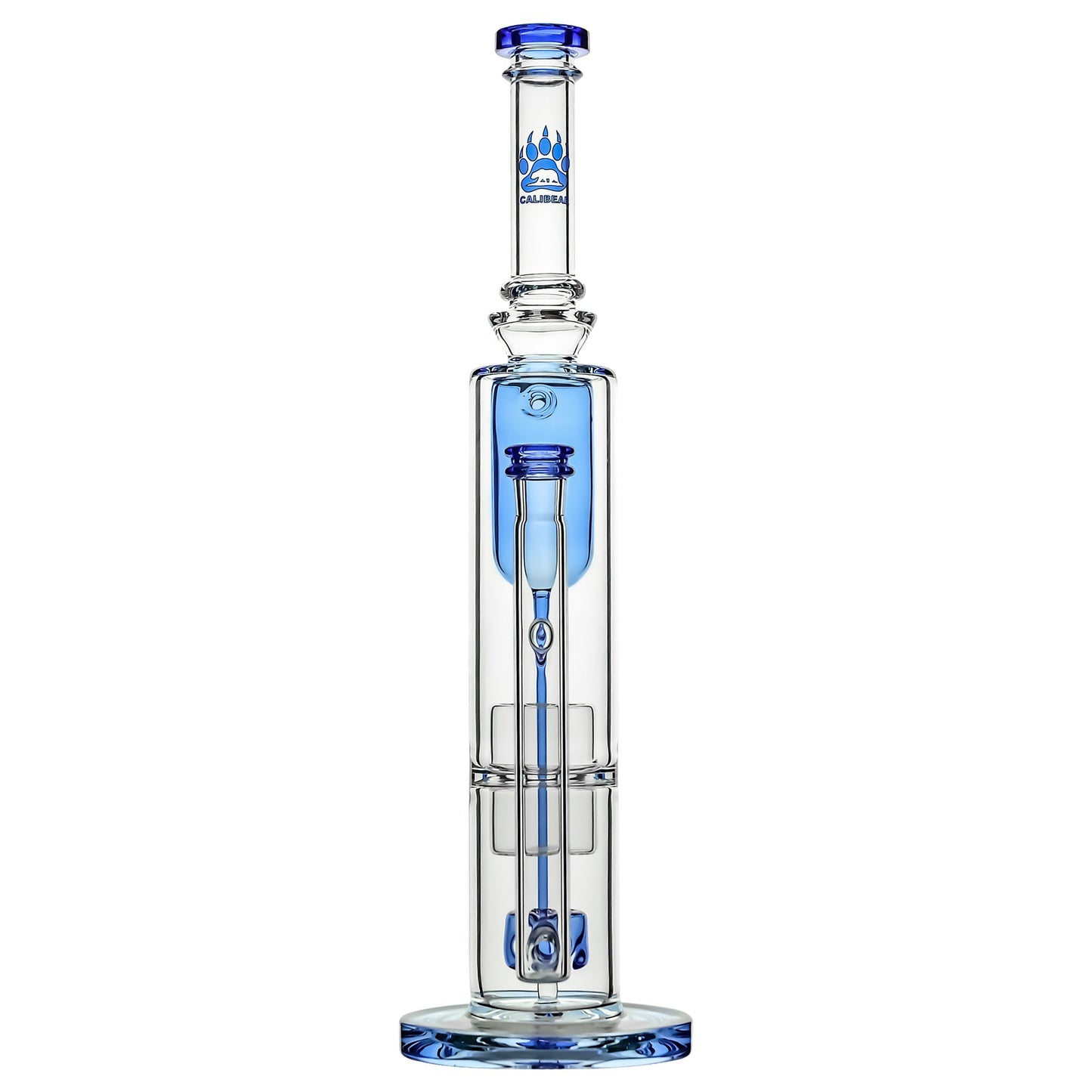 Calibear Pillar Flower Of Life Klein Bong