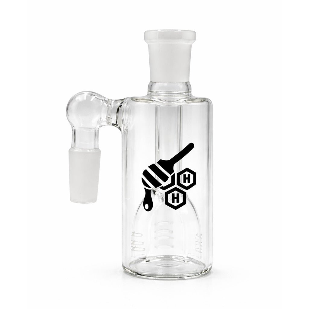 Honeybee Herb 3 Arm Slitted Diffused Downstem Perc Ash Catcher