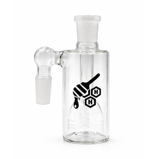 Honeybee Herb 3 Arm Slitted Diffused Downstem Perc Ash Catcher