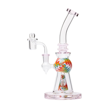 Human Grade 10" Mini Gumball Rig Glass Water Pipe