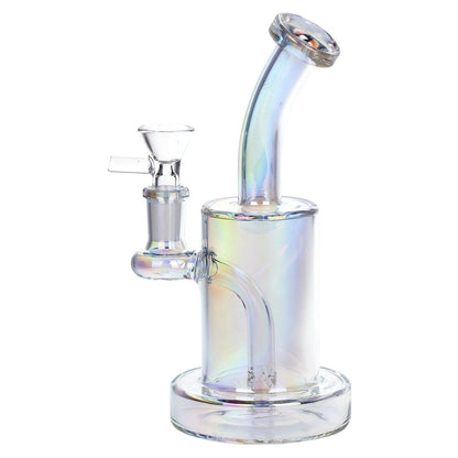 SeshGear Electroplated Glass Rig - 7" / 14mm F / Assorted Colors 3ct