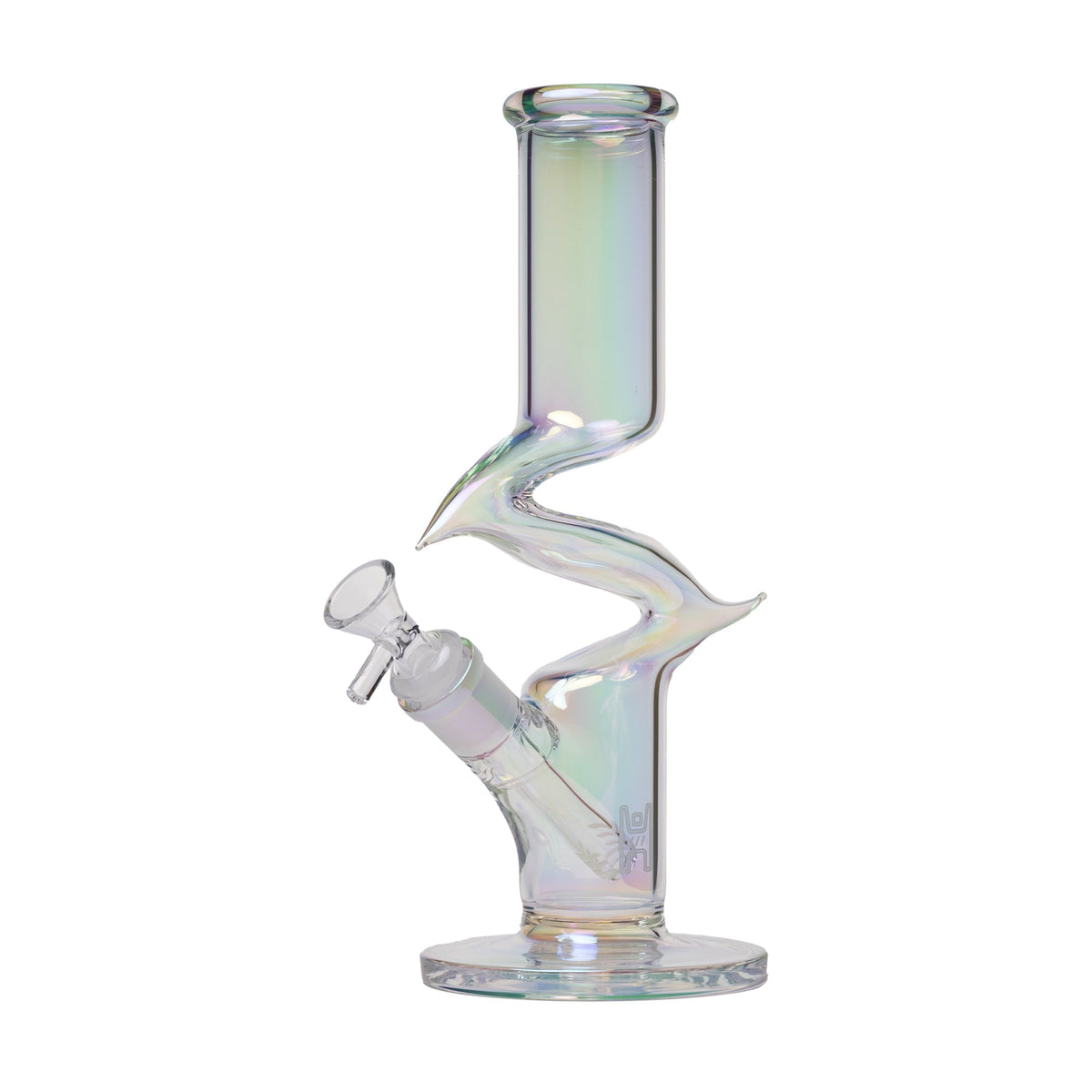 Human Grade Iridescent Zing Water Pipe