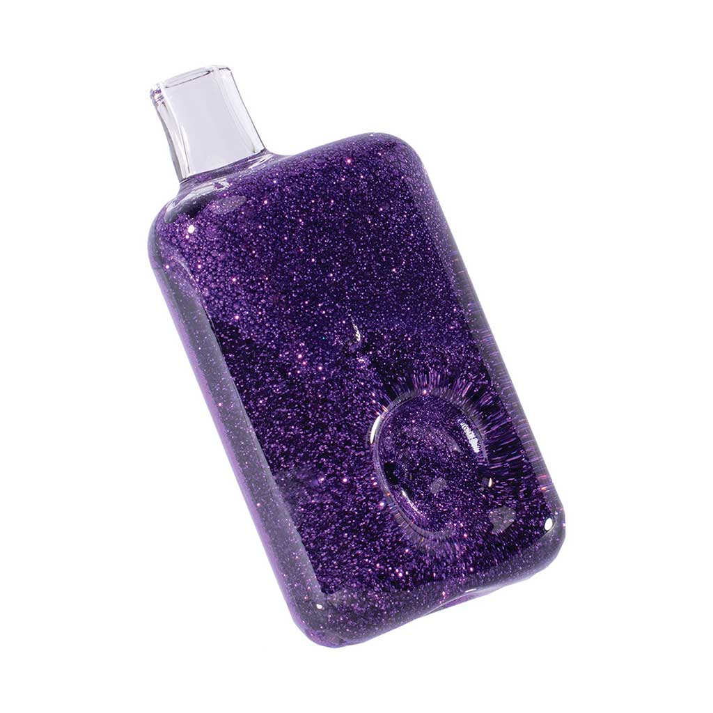 Liquid Glitter Square Hand Pipe