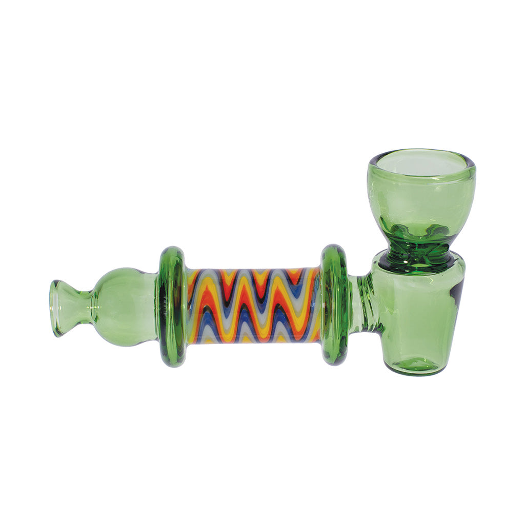 Wide Bowl Wig Wag Hand Pipe
