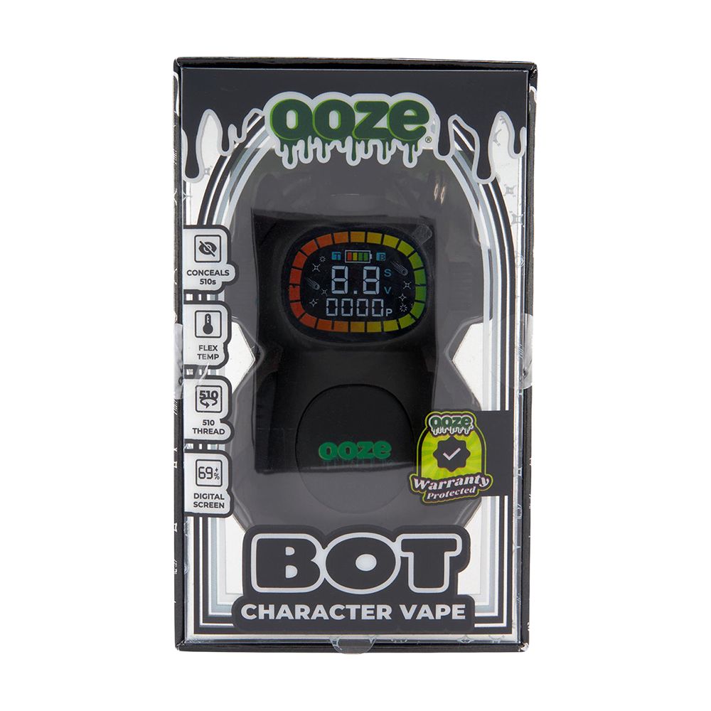 Ooze Bot Variable Voltage 510 Vape Battery | 650mAh