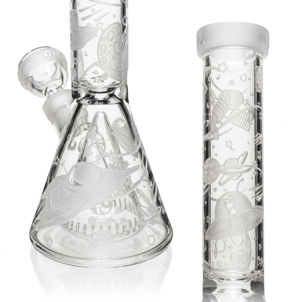 Space Odyssey in 3D Glass Water Pipe