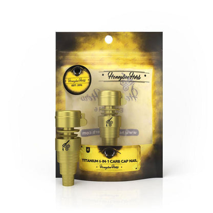 Titanium 6 In 1 Carb Cap Dab Nail