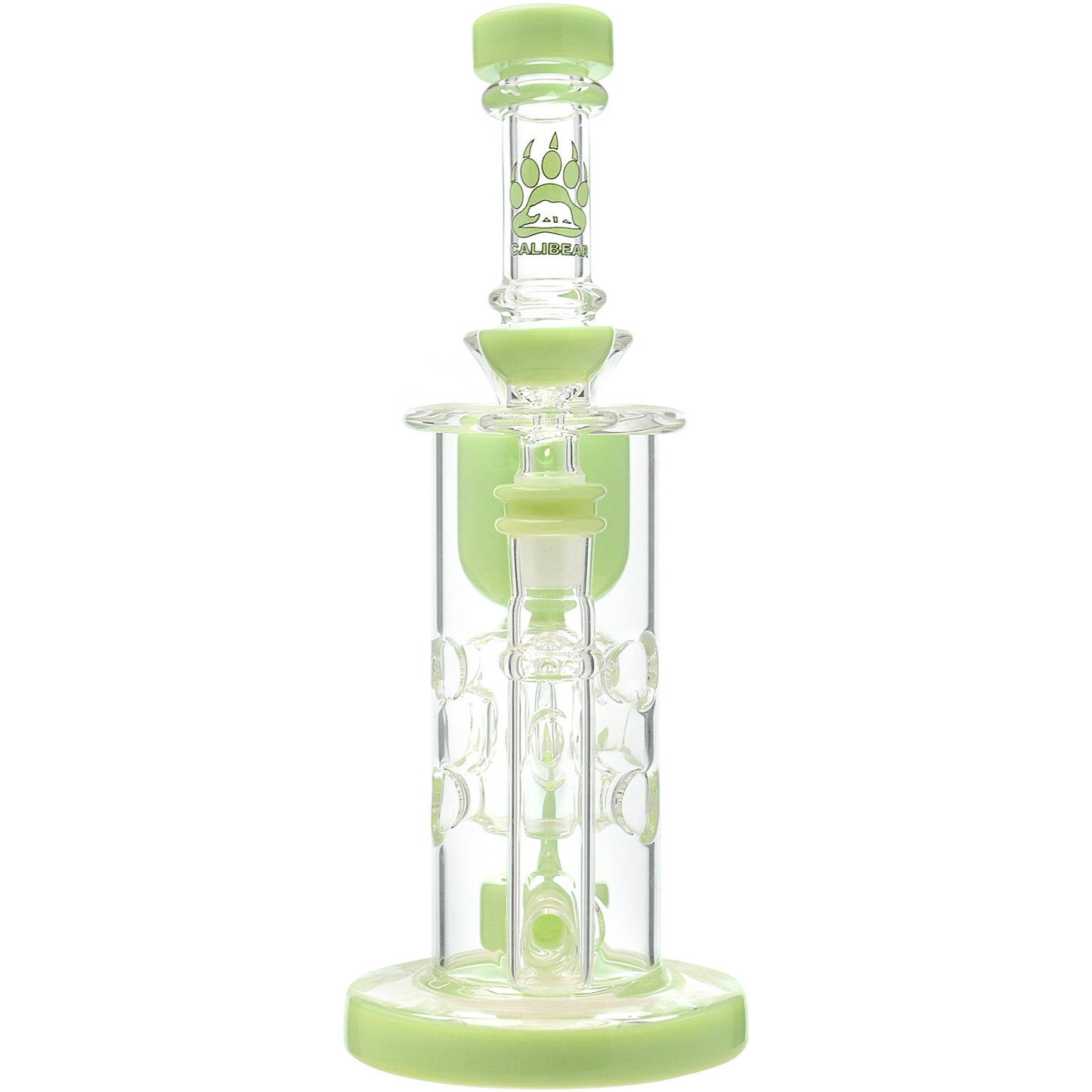 Calibear Cascade Flower Of Life Klein Recycler Dab Rig