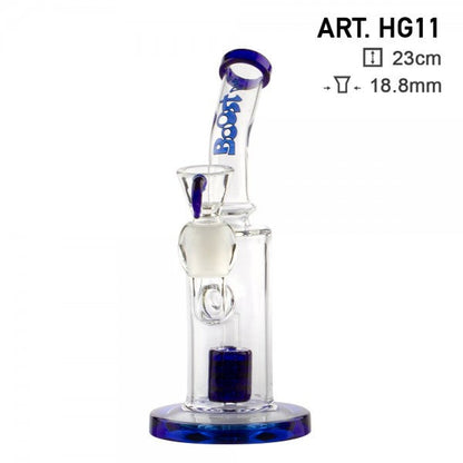 Boost Pro Matrix 9" Perc Glass Water Pipe Bong