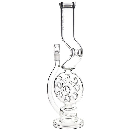 Pulsar Swiss Perc Kink Neck Glass Water Pipe - 18" / 14mm F