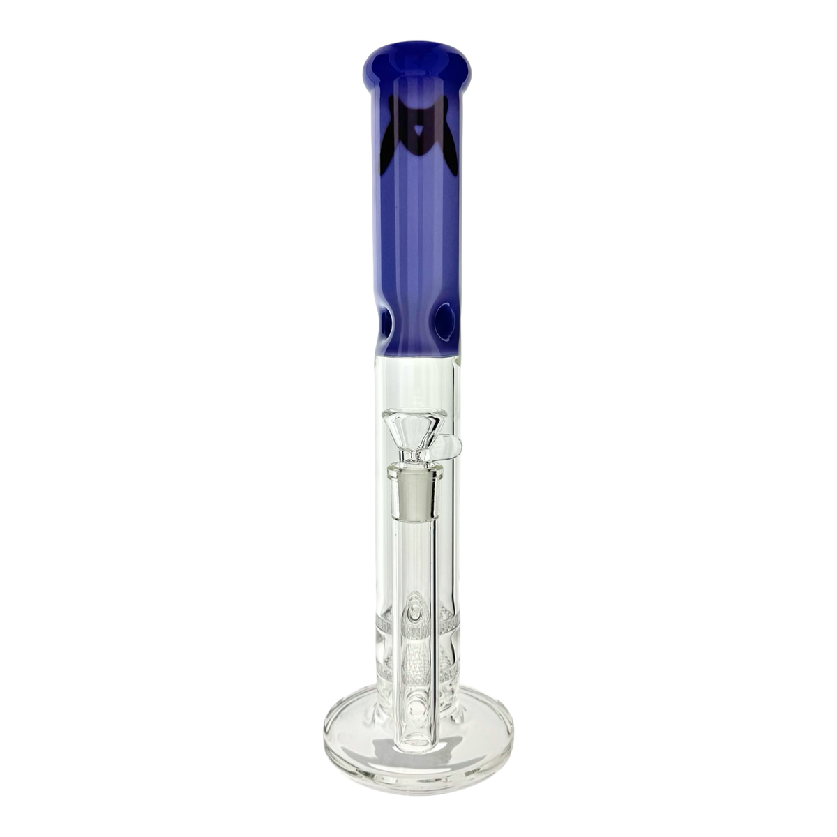 MAV 16" Double Honey Straight Tube bong